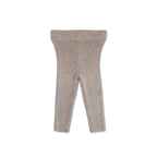 Organic Speckle Essential Knit Leggings - Oatmilk