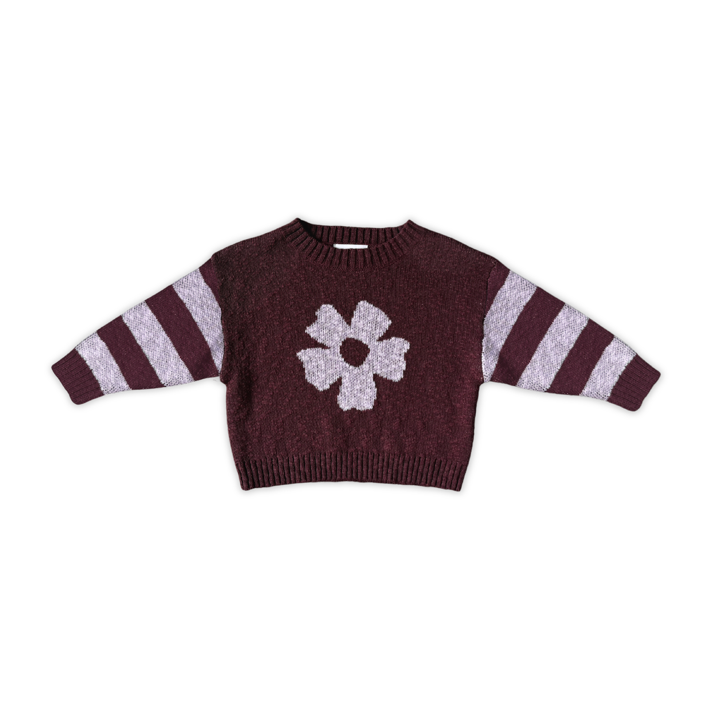 Bloom Knit Pull Over - Plum