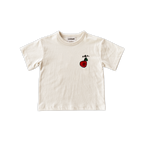 Organic Fruit Salad Tee - Milk