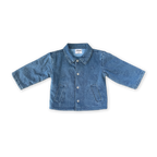 Quilted Denim Jacket - Swirl