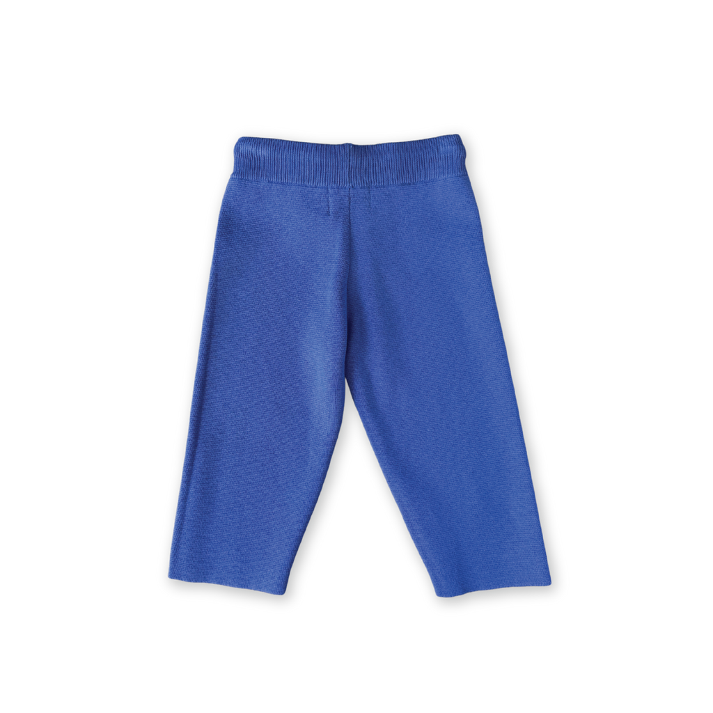 Organic Tape Milano Knit Pant - Cobalt