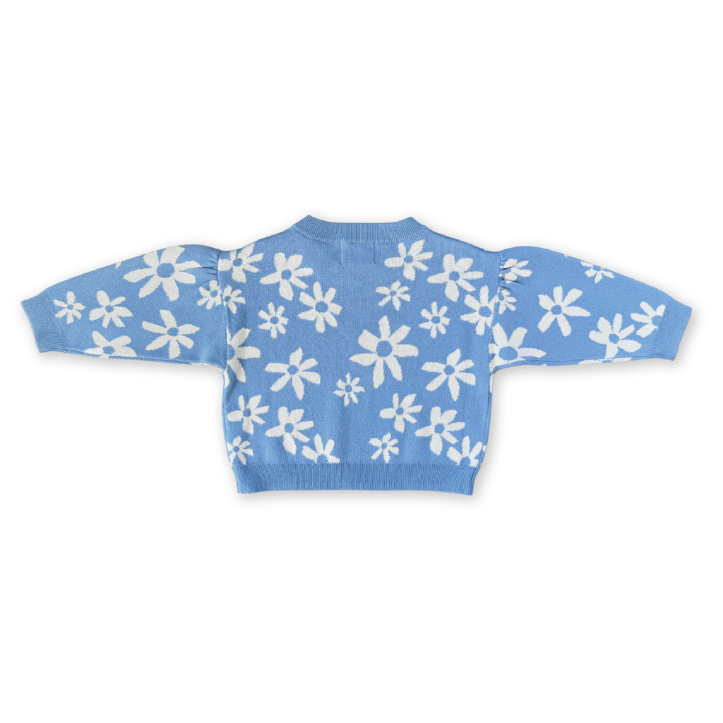 Organic Knit Pull Over - Wild Flower