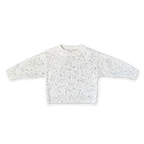 Organic Funfetti Knit Pull Over - Surf