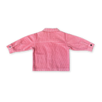 Organic Cord Shirt Jacket - Sorbet