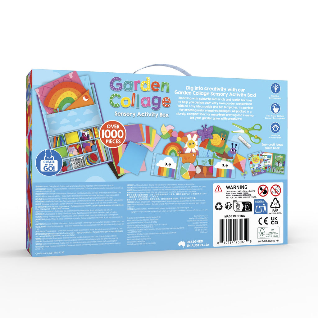 Garden Collage Sensory Craft Box