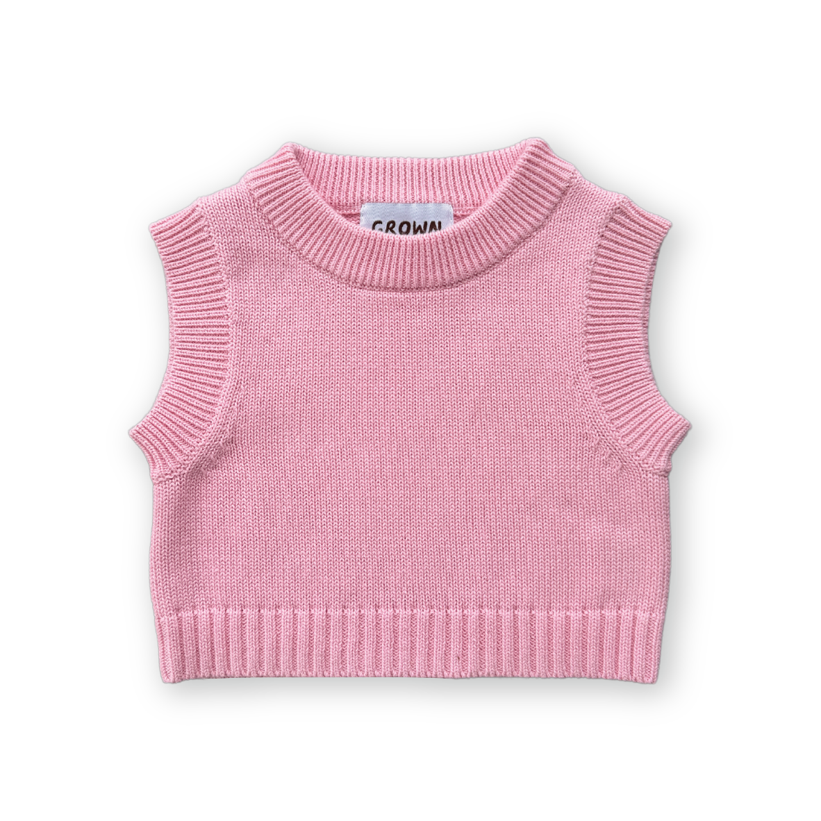 Grown Knitted Vest - Blossom