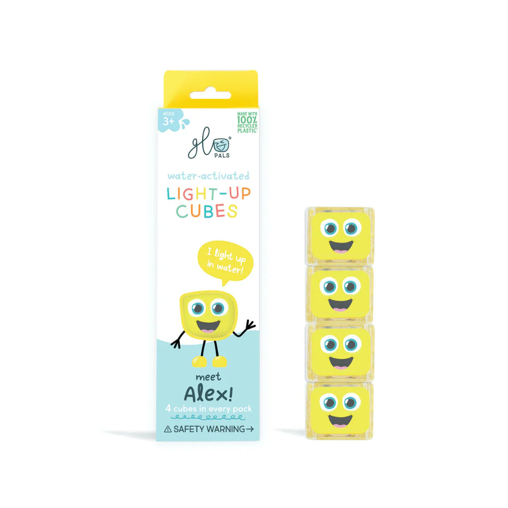 Cubes 4 Pack - Alex | Yellow