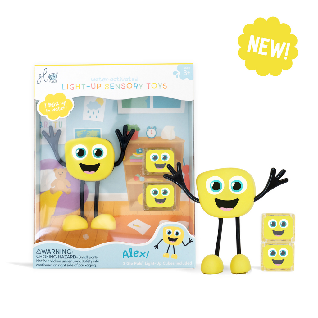 Glo Pal Characters - Alex | Yellow