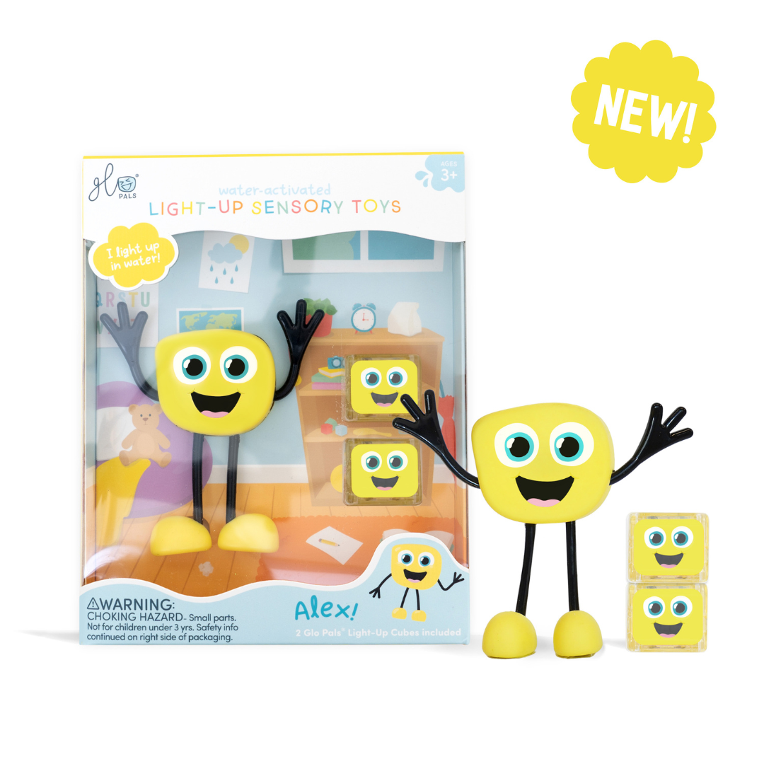 Glo Pal Characters - Alex | Yellow