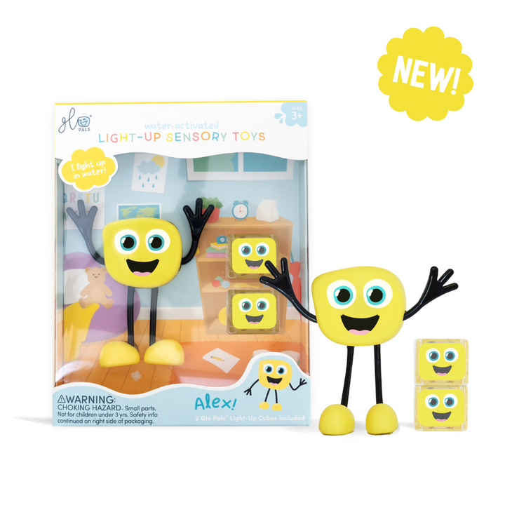 Glo Pal Characters - Alex | Yellow