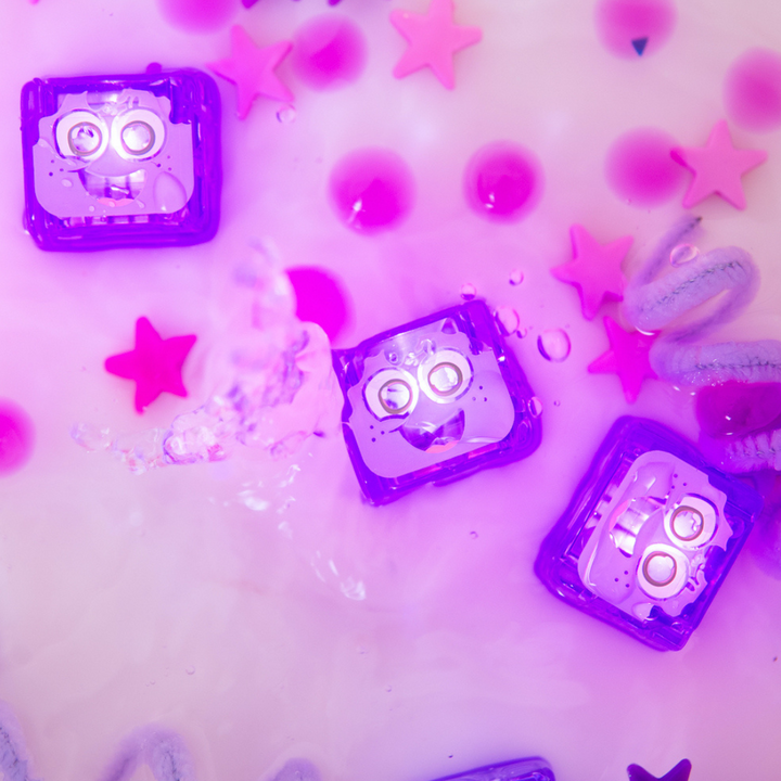 Glo Pal Cubes 4 Pack - Lumi | Purple
