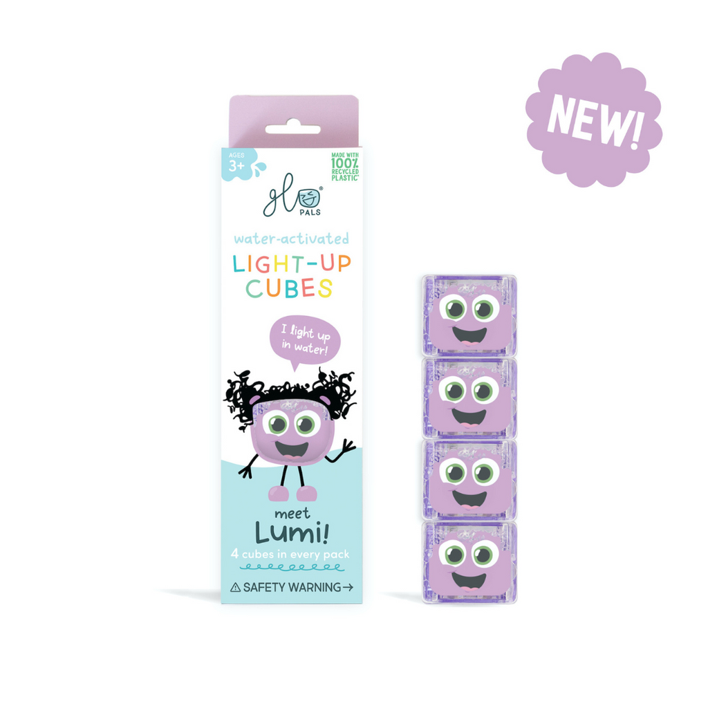 Glo Pal Cubes 4 Pack - Lumi | Purple
