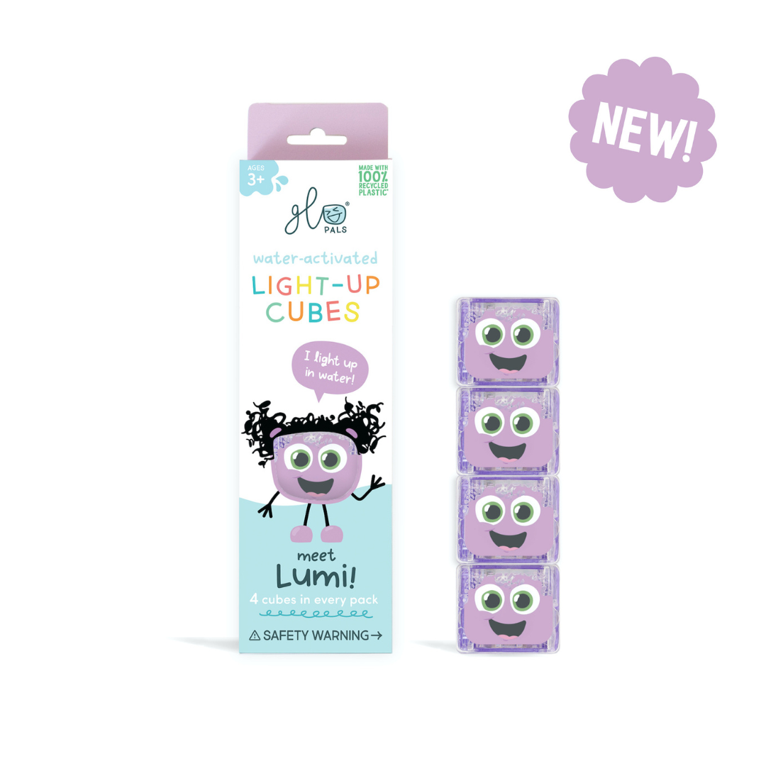 Glo Pal Cubes 4 Pack - Lumi | Purple