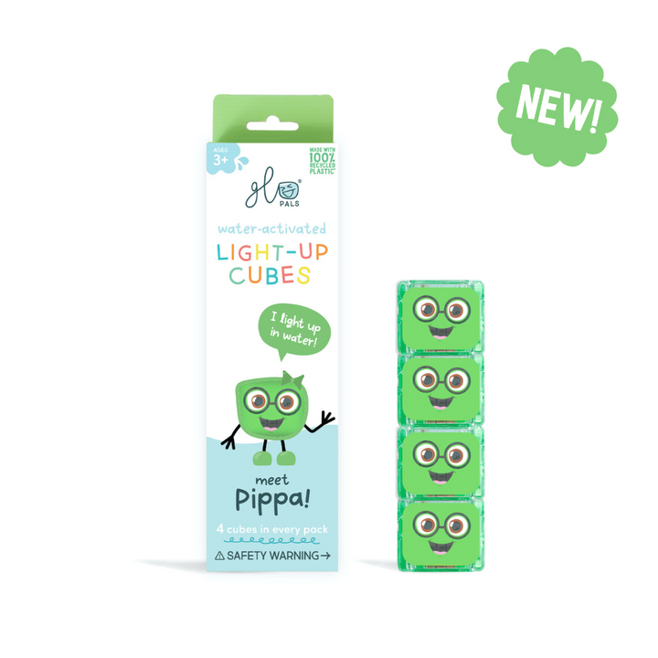 Glo Pal Cubes 4 Pack - Pippa | Green