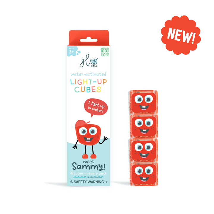 Glo Pal Cubes 4 Pack - Sammy | Red