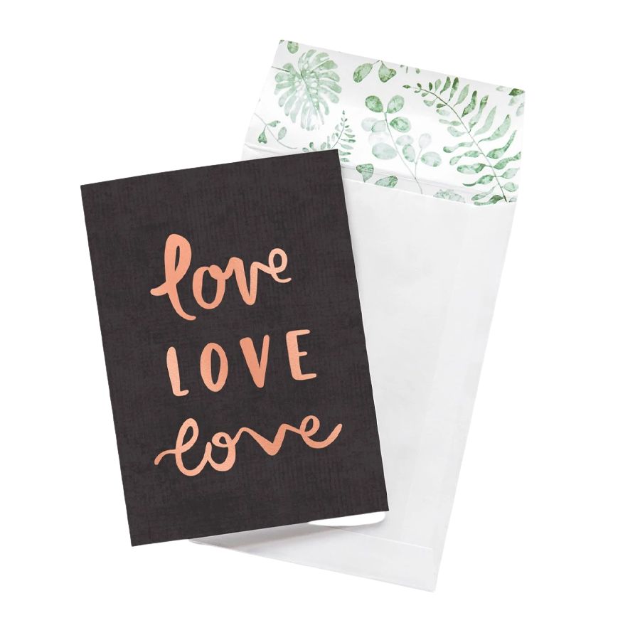 Greeting Card - Love Love Love