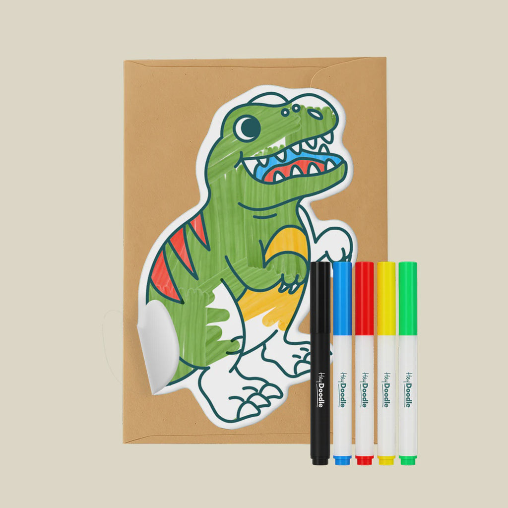 Rex the Dinosaur - Forever Greeting Card