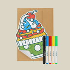 Giant Cupcake - Forever Greeting Card
