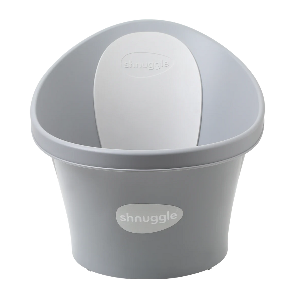 Baby Bath with Plug - Pebble Grey