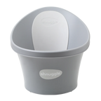 Baby Bath with Plug - Pebble Grey