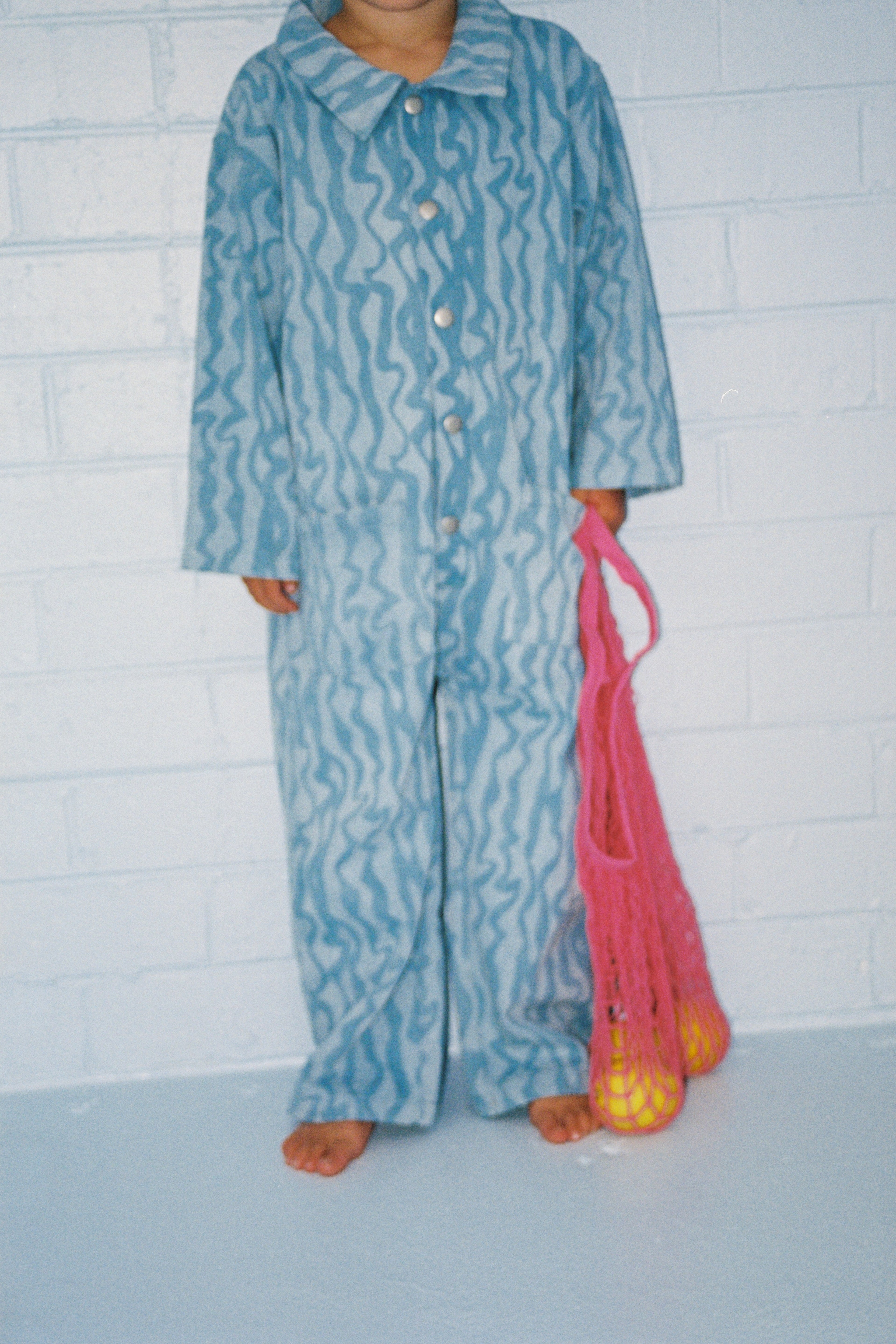 Organic Flow Denim Boilersuit
