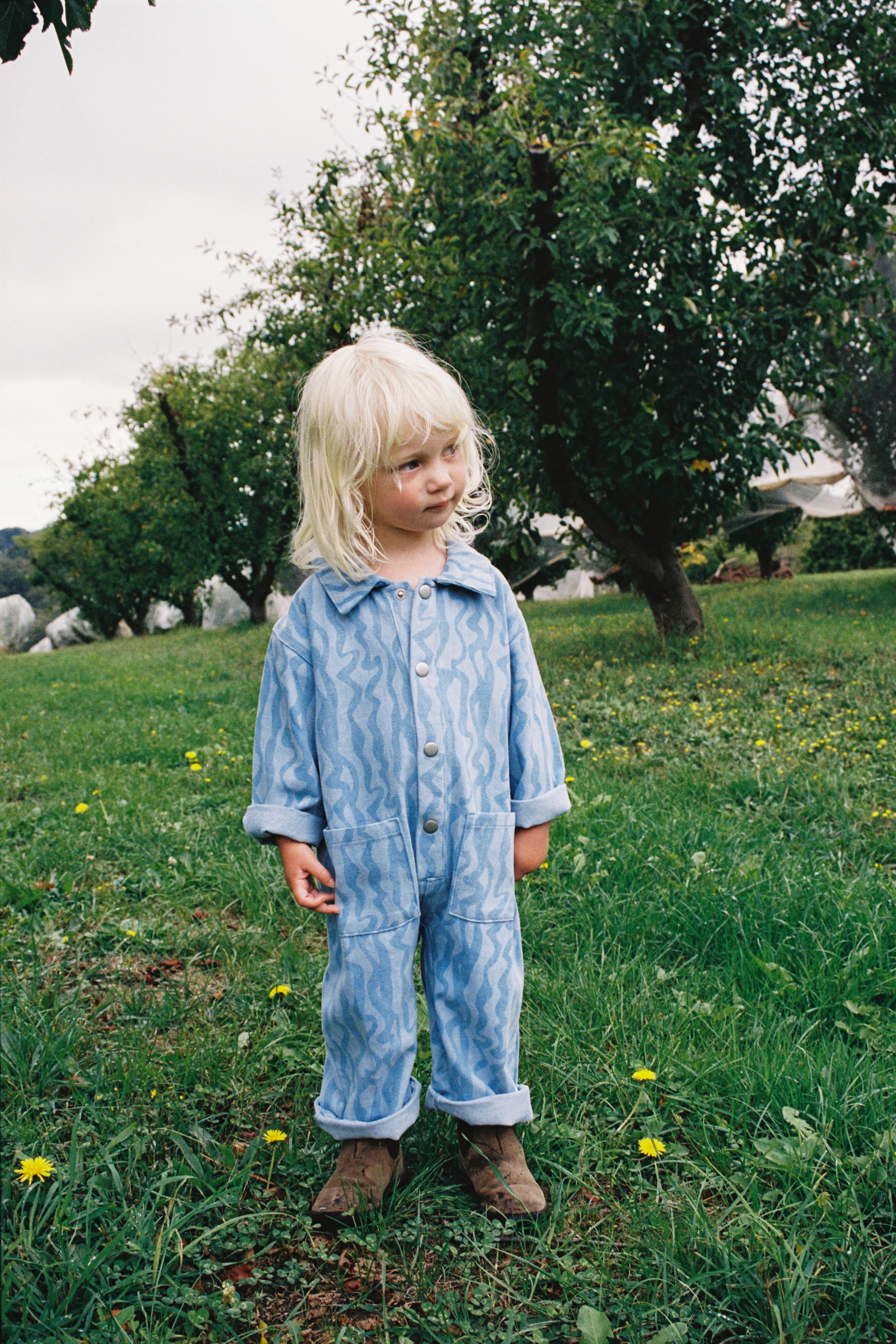 Organic Flow Denim Boilersuit
