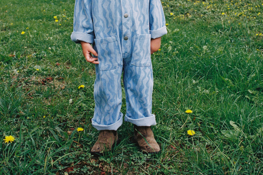 Organic Flow Denim Boilersuit