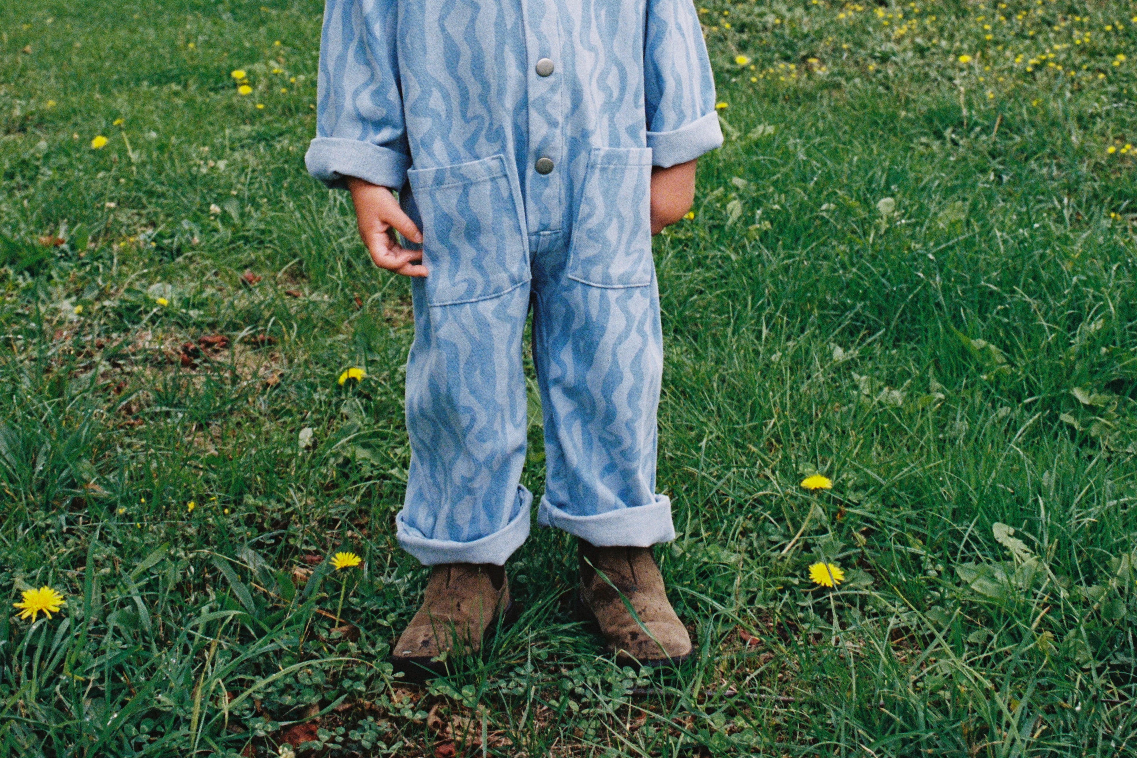 Organic Flow Denim Boilersuit