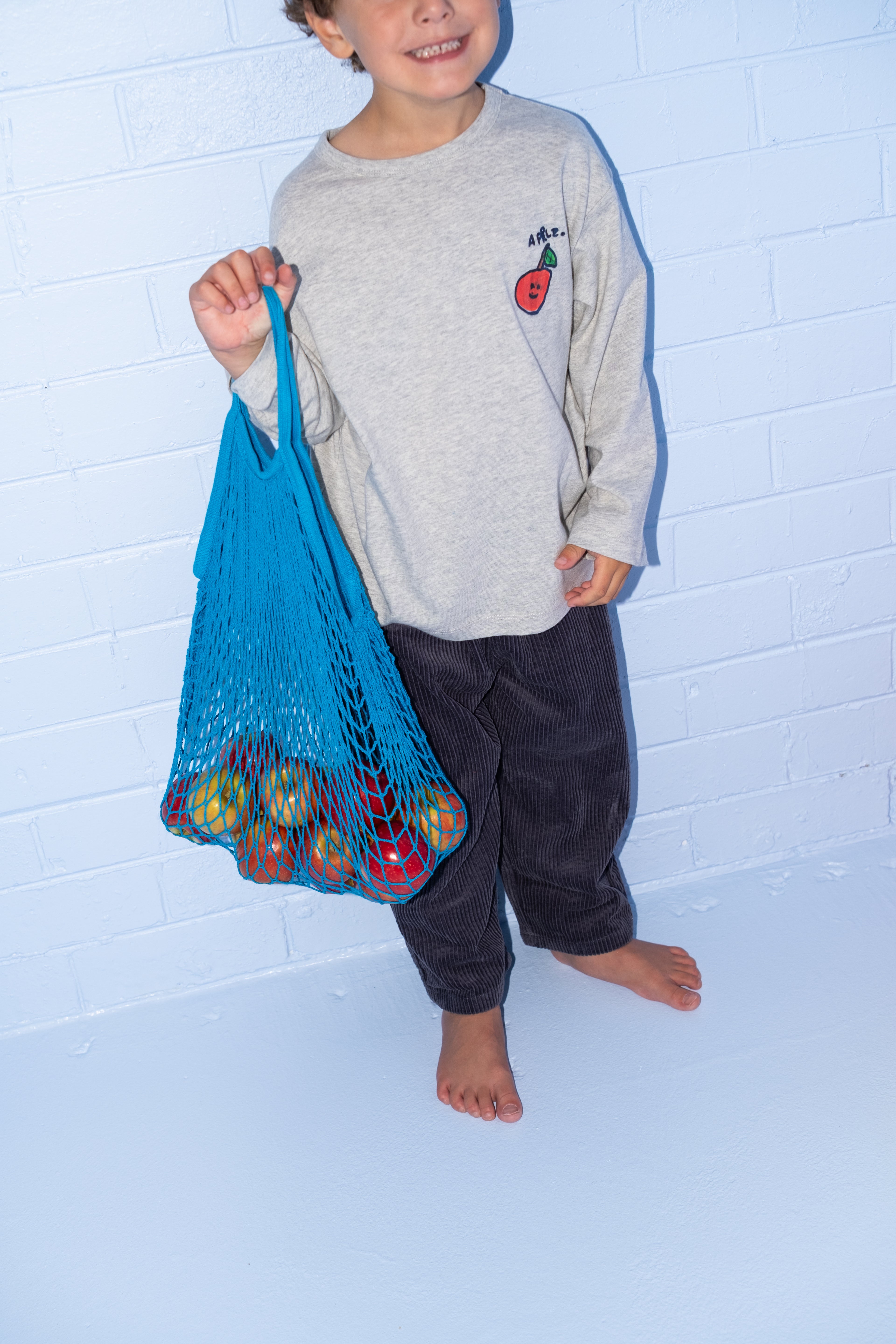 Organic Everyday Cord Pants - Charcoal