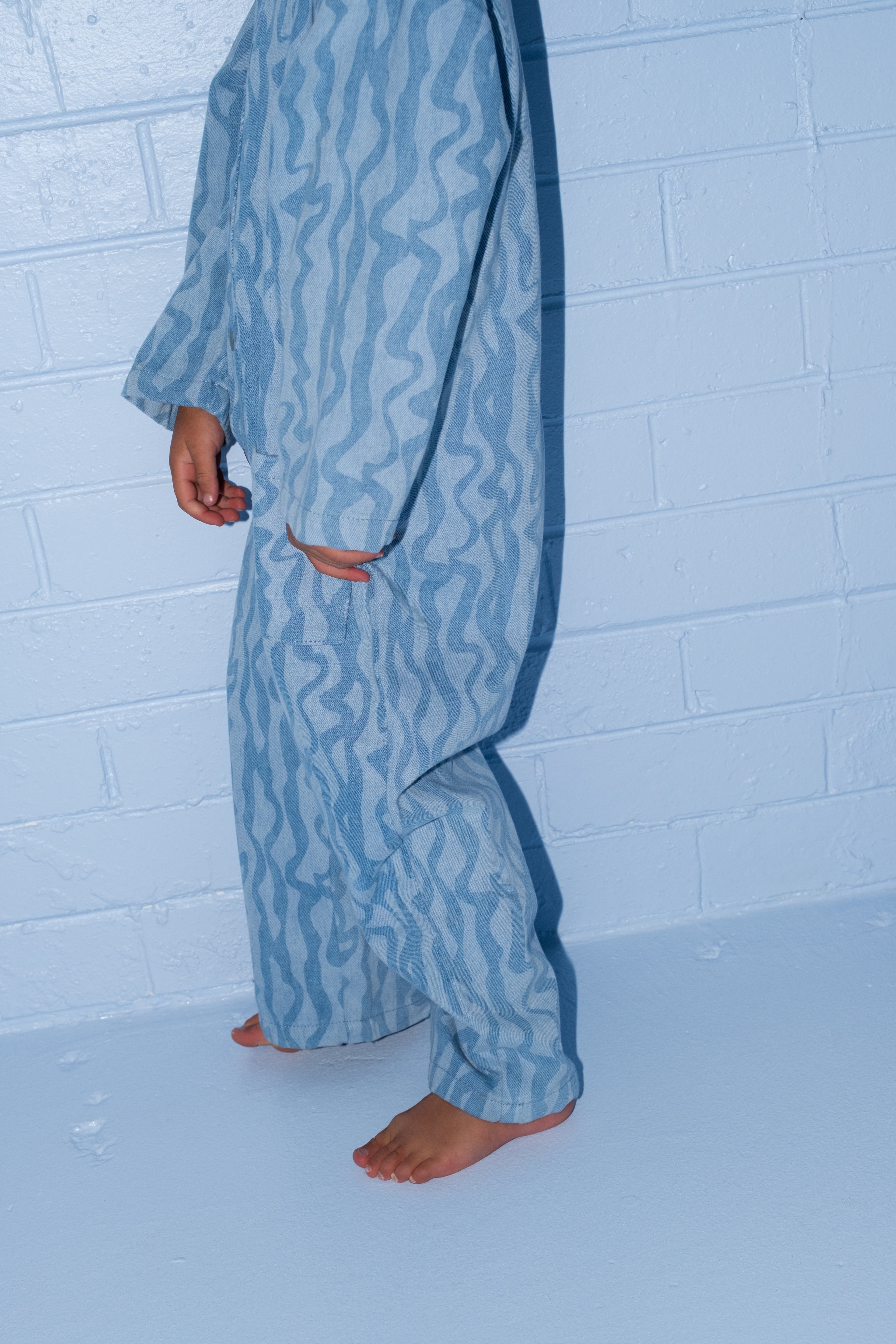 Organic Flow Denim Boilersuit