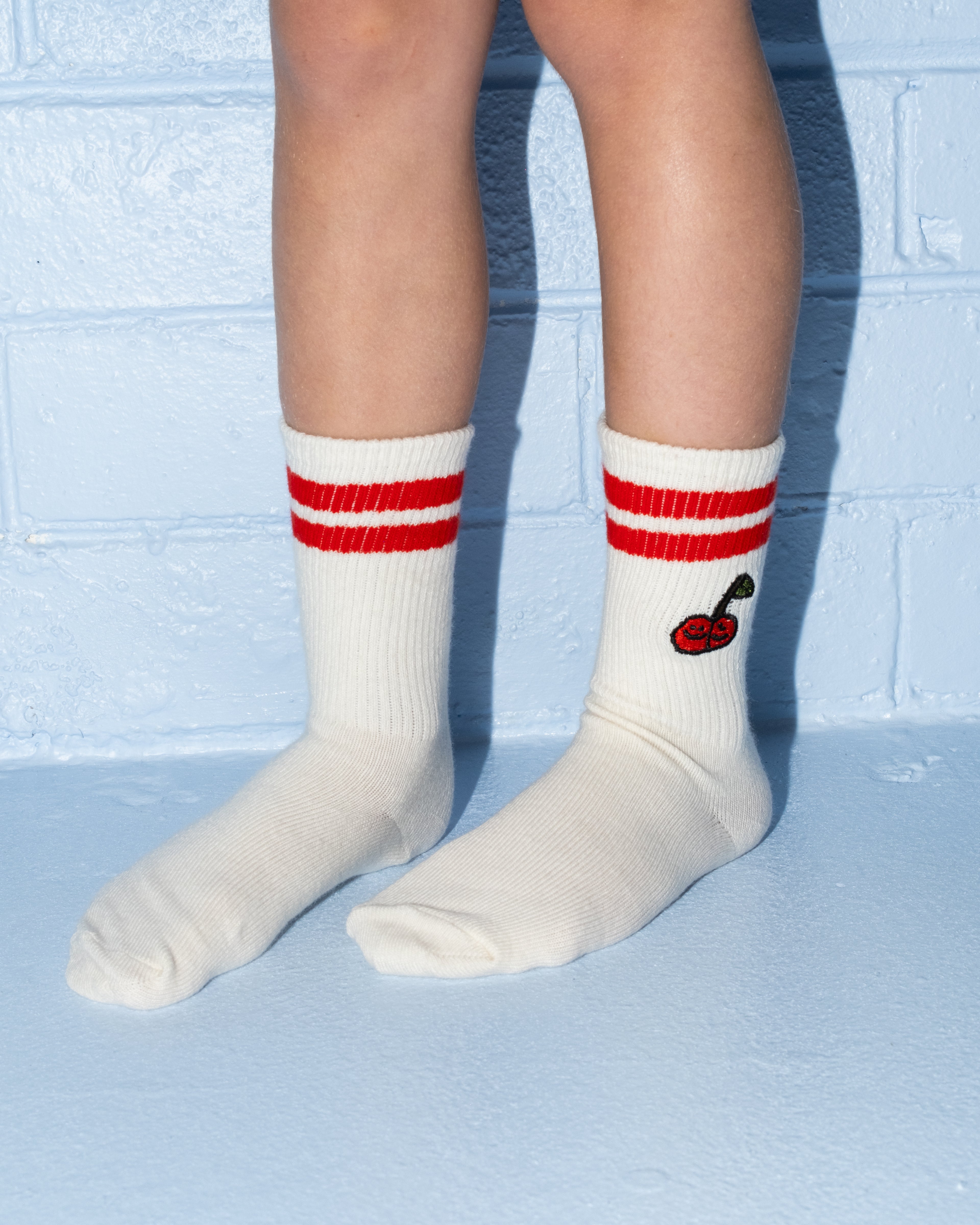 2-Pack Fruit Salad Cotton Socks - Milk