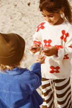 Organic Ribbed Super Pixie Beanie - Coffee