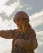 Twisted Chunky Rib Cardigan - Mist
