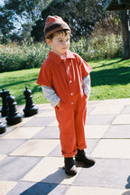 Organic Cord Boilersuit - Sauce