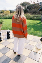 Ladies Organic Textured Rib Pull Over - Earth & Sauce