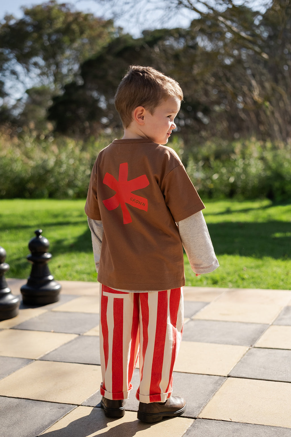 Organic Starlight Tee - Dark Earth