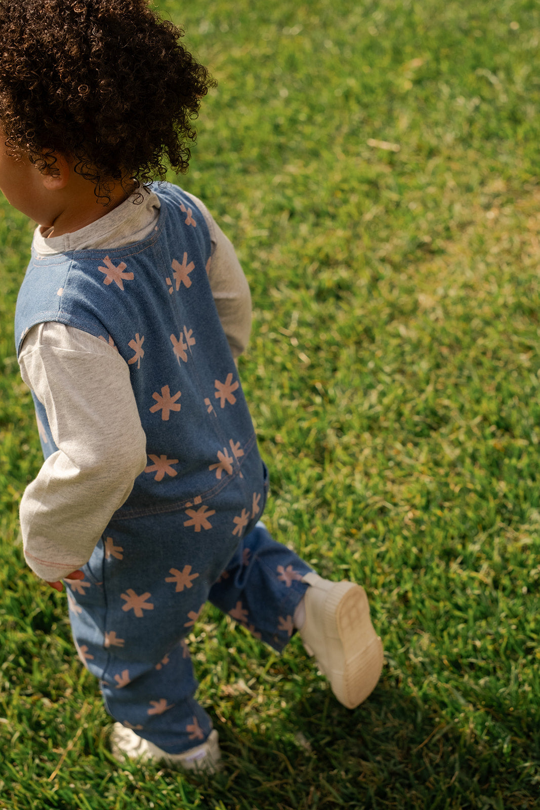 Organic Denim Jumpsuit - Starlight