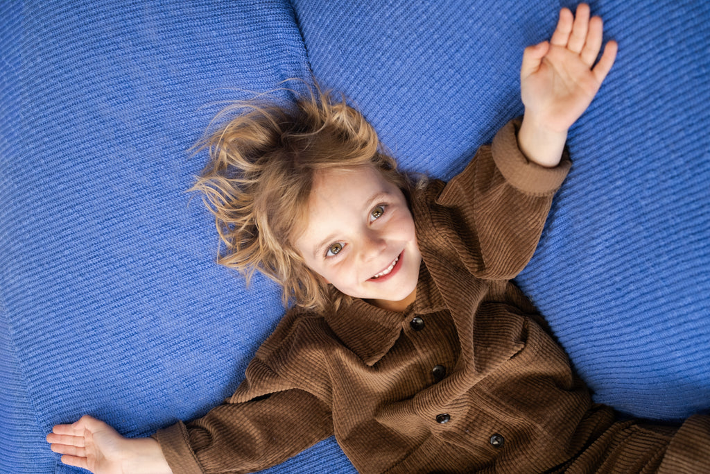 Organic Cord Shirt Jacket - Espresso