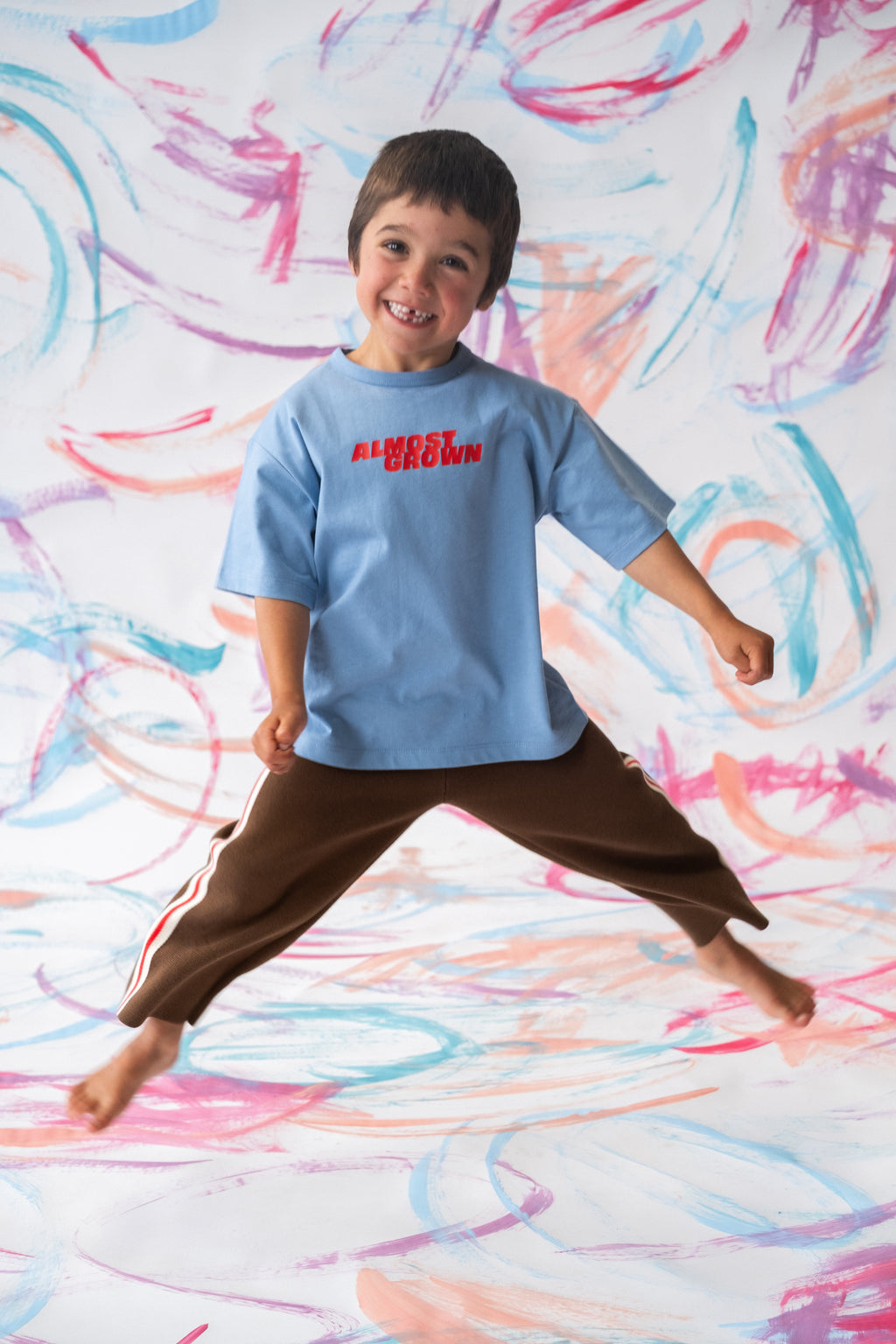 Organic Almost Grown Tee - Duck Egg