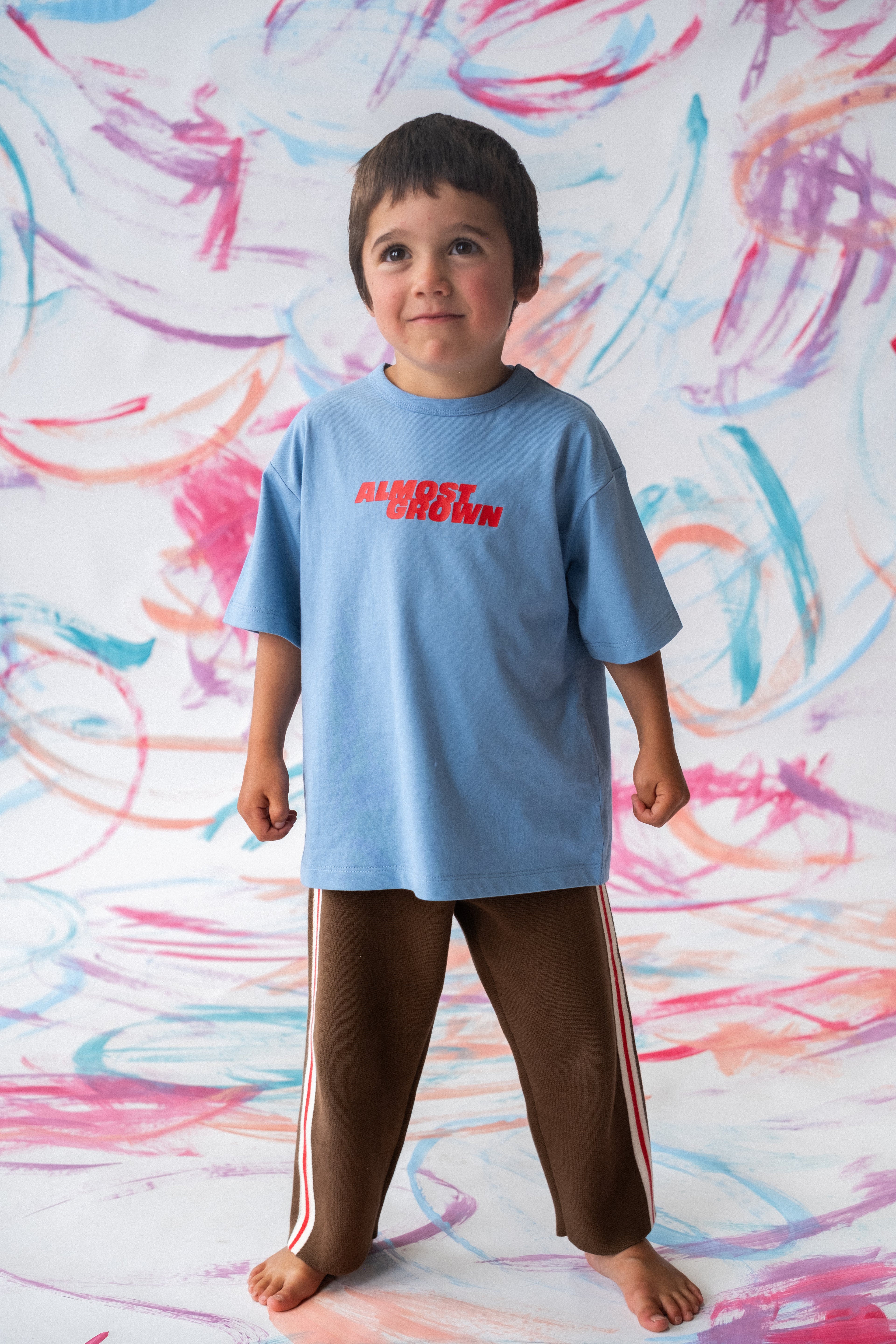 Organic Almost Grown Tee - Duck Egg