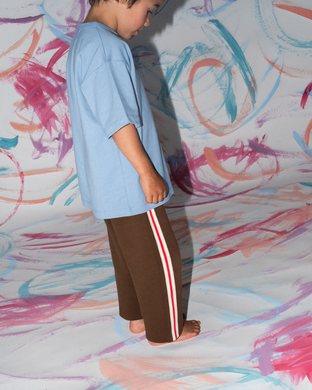 Organic Tape Milano Knit Pant - Espresso