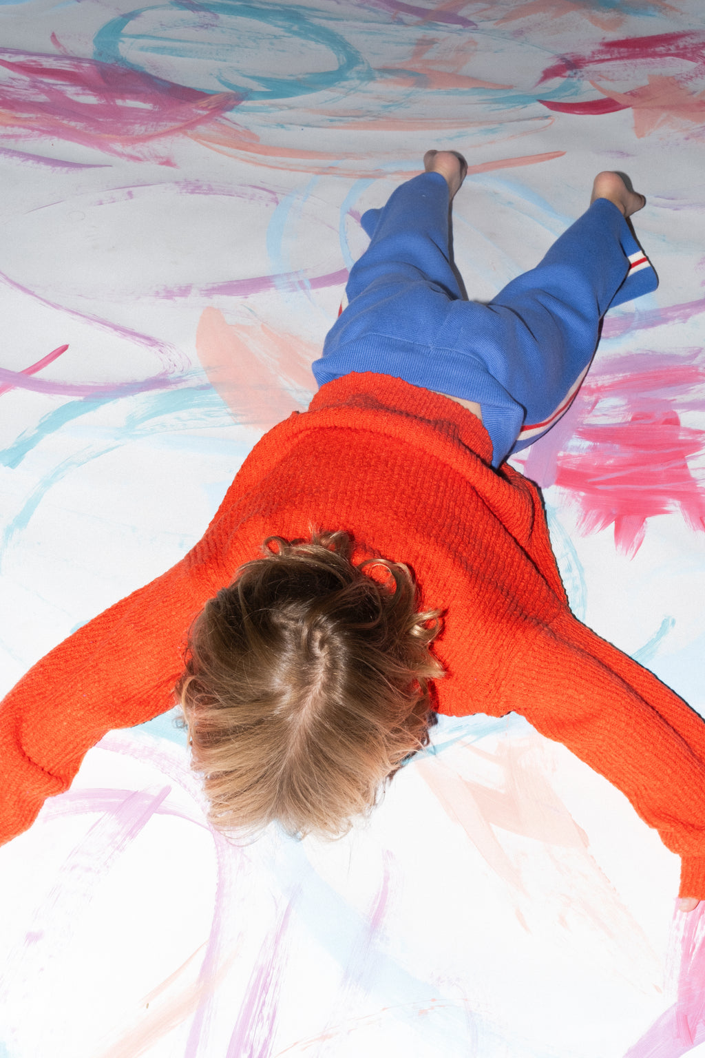 Organic Textured Boucle Knit Pull Over - Sauce