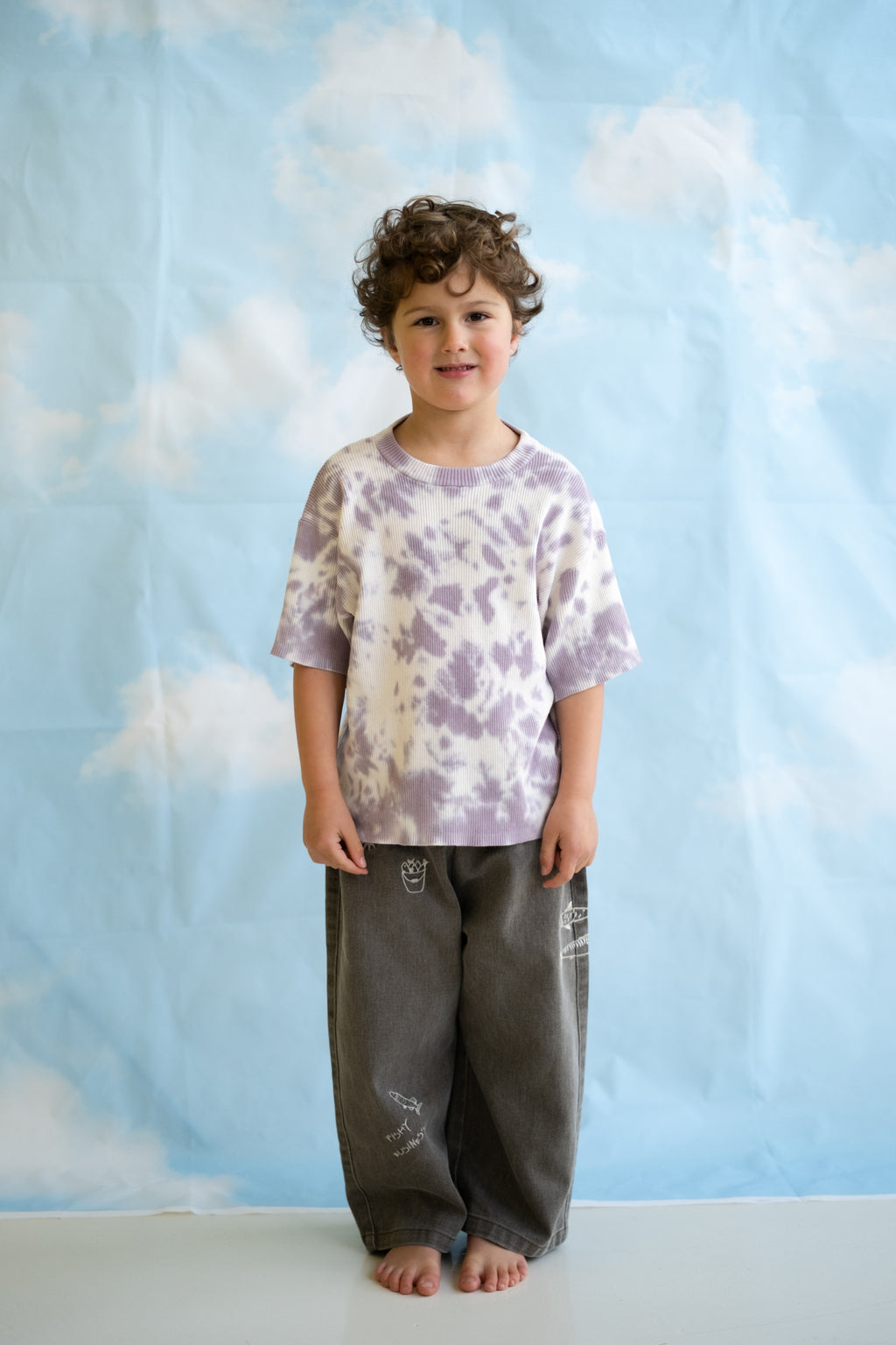 Fishy Business Denim Jeans - Ash