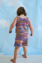 Knitted Shorts - Rainbow