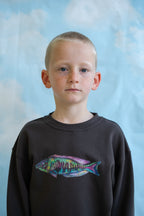Parrot Fish Jumper - Ash
