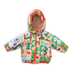 Pocket Patch Reversible Kids Puffer Jacket