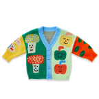 Pocket Patch Knit Cardigan