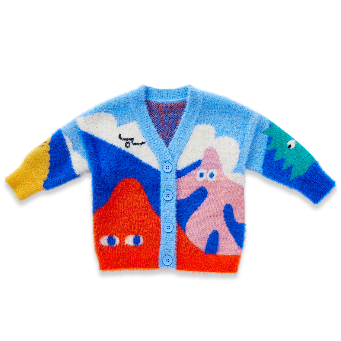 Mount Wiggly Knit Cardigan