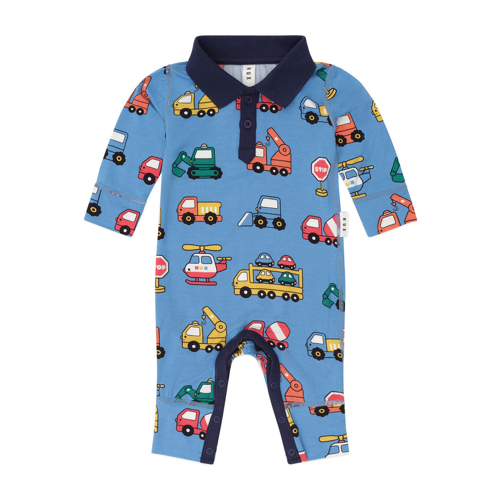 Construction Polo Romper