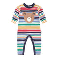 Rainbow Stripe Huxbear Romper